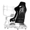 Soporte para monitor de simulador de vuelo/carreras Oplite OP-SMS-GTRW blanco 40