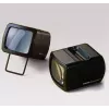 Proyector de diapositivas KAISER 2010 — compacto con aumento 3x, 75×105×60 mm, pila de 1,5 V