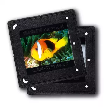 Monturas para diapositivas Kaiser Fototechnik C.A.M./CS 5x5 cm negro