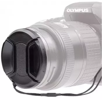 Tapa de objetivo KAISER 6835 para cámara digital, plástico, diámetro 5,5 cm, negro