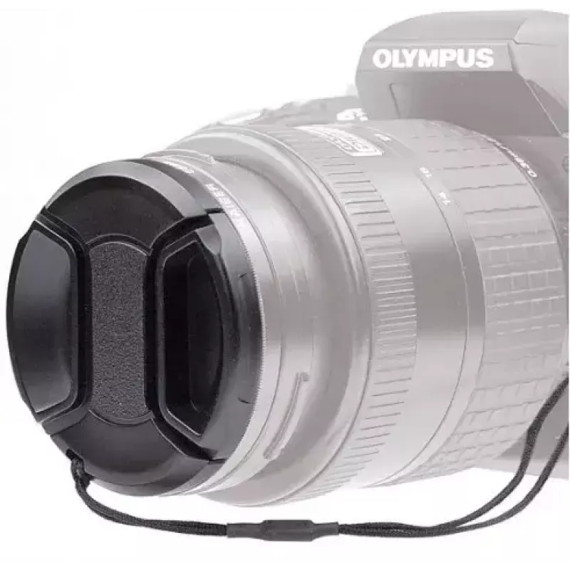 Tapa de objetivo KAISER 6835 para cámara digital, plástico, diámetro 5,5 cm, negro