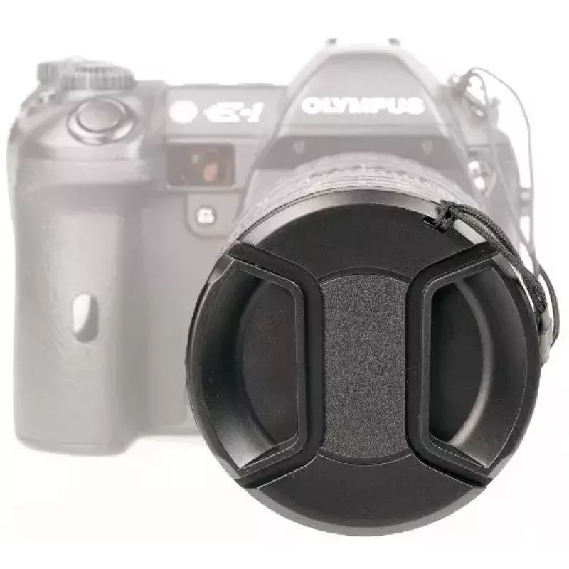 Tapa de objetivo KAISER 6835 para cámara digital, plástico, diámetro 5,5 cm, negro