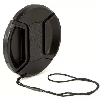 Tapa de objetivo KAISER 6835 para cámara digital, plástico, diámetro 5,5 cm, negro