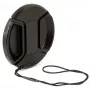 Tapa de objetivo KAISER 6835 para cámara digital, plástico, diámetro 5,5 cm, negro