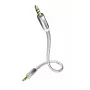 Cable de audio Inakustik 004101015 1,5m 3,5mm blanco