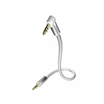 Cable de audio Inakustik 004104015 1,5 m 3,5 mm plata blanco