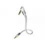 Cable de audio Inakustik 004104015 1,5 m 3,5 mm plata blanco