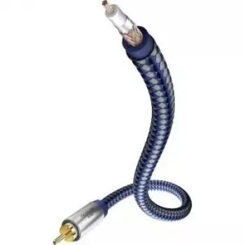 Cable de audio mono inakustik Premium SUB 5.0 m — 1x conexión mono, 5,0 m de longitud