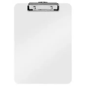 Portapapeles Leitz WOW A4 metal poliestireno blanco