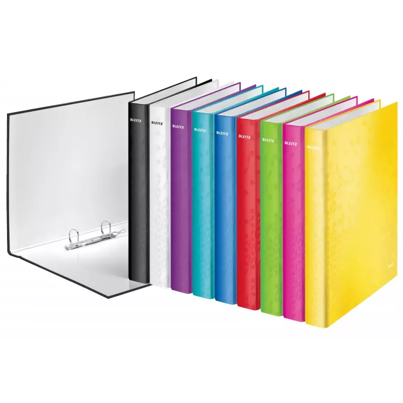 Carpeta de anillas Leitz WOW A4 rojo 250 hojas 40 mm