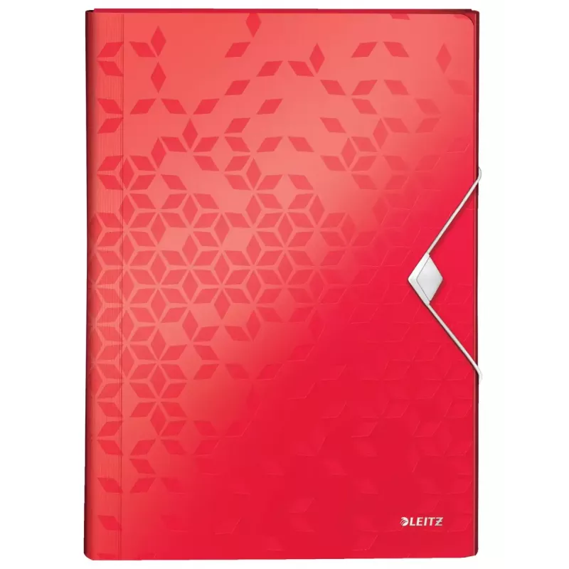 Carpeta de fundas Leitz WOW rojo A4 polipropileno PP