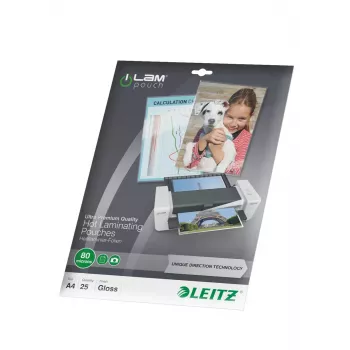 Plástico de laminar Leitz iLAM UDT 25 unidades