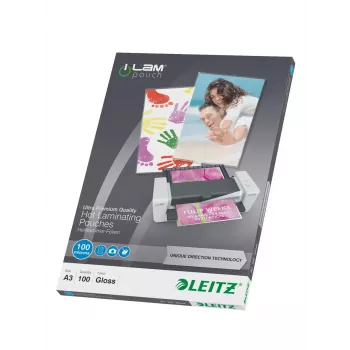 Plásticos de laminar Leitz iLAM UDT 100 unidades