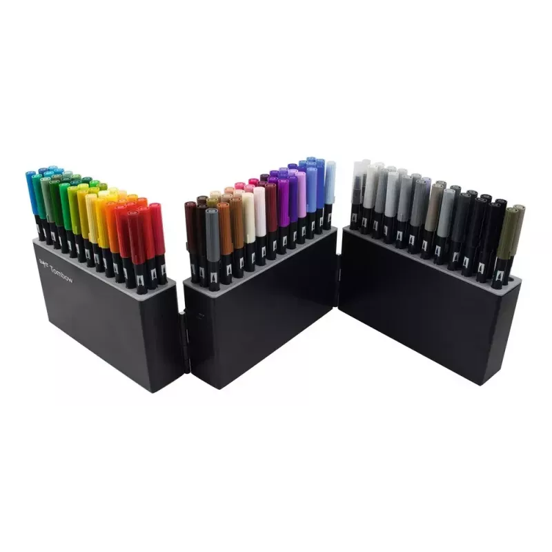 Rotulador Tombow ABT-108C 107 unidades punta pincel y punta fina multicolor