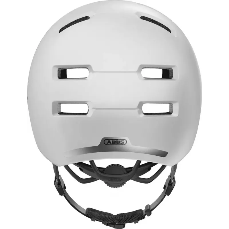 Casco de media concha ABUS Skurb blanco construcción In-Mold