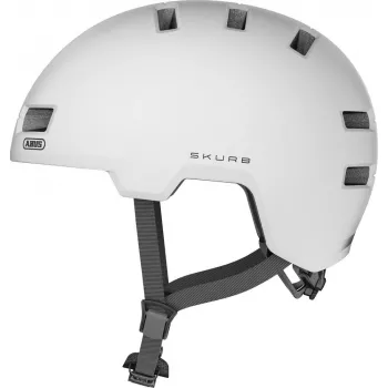 Casco de media concha ABUS Skurb blanco construcción In-Mold