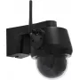 Cámara de vigilancia IP tipo domo ABUS PPIC52520B exterior con cable y sin cable 4K 3840x2160 8MP 4 mm 1/2.8 pulgadas CMOS montaje en pared negro