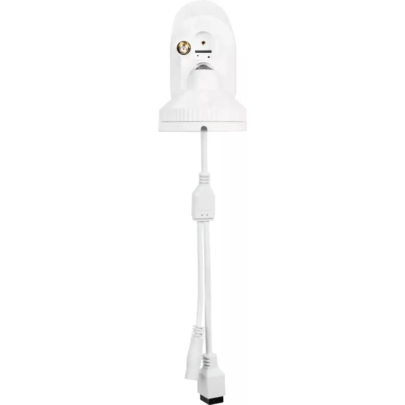 Cámara de vigilancia IP tipo domo ABUS PPIC54520 exterior con cable y sin cable 4K 3840x2160 4 mm objetivo 85° horizontal 1 lx blanco