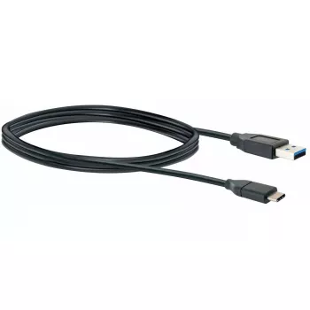 Cable USB Schwaiger CK 3141 USB 3.2 Gen 1 1m USB A USB C negro