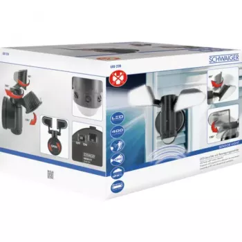 Lámpara de pared exterior Schwaiger LED220 011