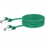 Cable de red Schwaiger CKB6010 059 RJ-45 Cat6 1 m verde