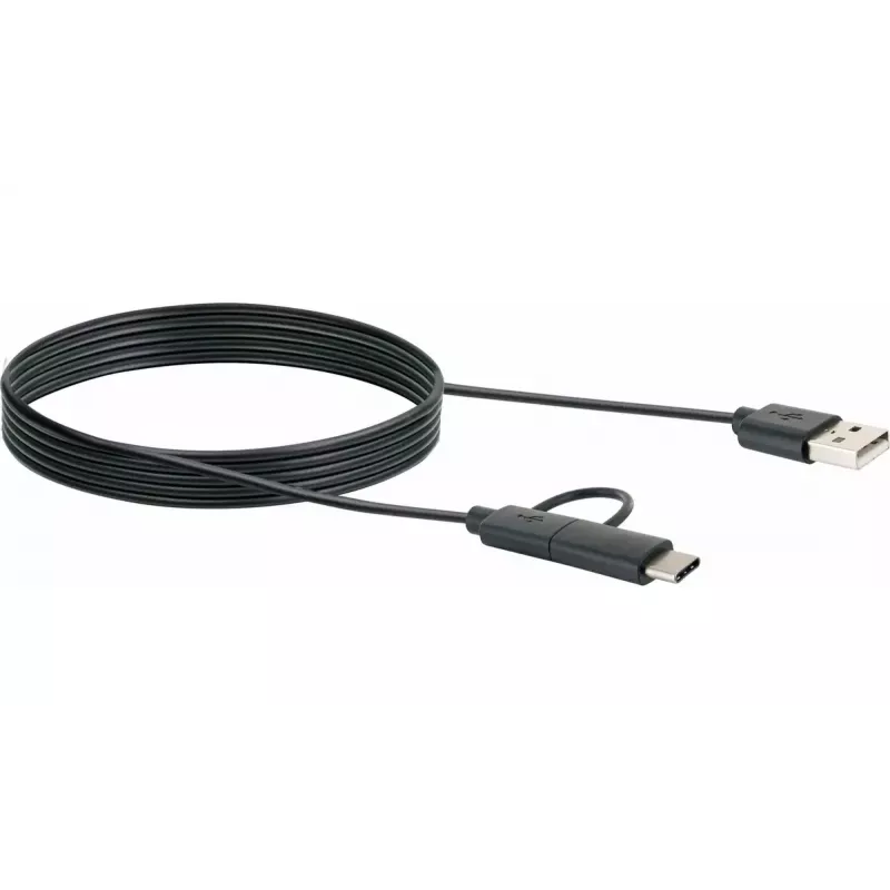 Cable USB Schwaiger CK 3112 USB 2.0 1m USB A Micro-USB B negro