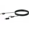 Cable USB Schwaiger CK 3112 USB 2.0 1m USB A Micro-USB B negro
