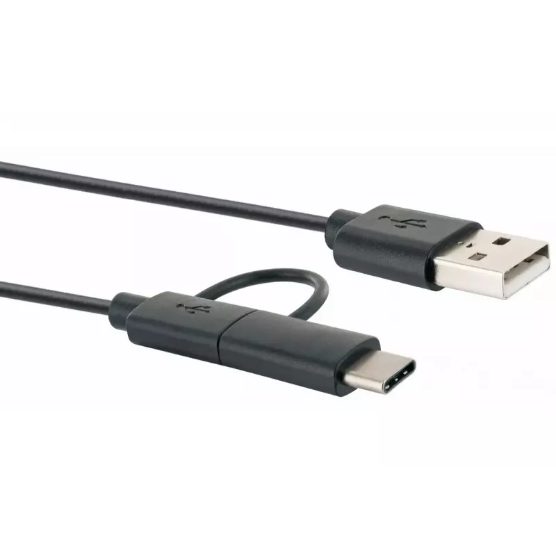 Cable USB Schwaiger CK 3112 USB 2.0 1m USB A Micro-USB B negro