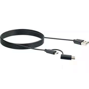 Cable USB Schwaiger CK 3112 USB 2.0 1m USB A Micro-USB B negro