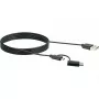 Cable USB Schwaiger CK 3112 USB 2.0 1m USB A Micro-USB B negro