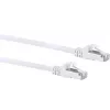 Cable de red SCHWAIGER CKB6300 052 — Cat6 SF/UTP (S-FTP), RJ-45 a RJ-45, 30 m, blanco