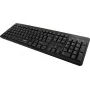 Teclado inalámbrico Schwaiger WKB1000 013 QWERTZ alemán negro