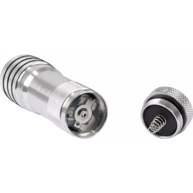 Lámpara para parrilla Schwaiger GLED0030 negro plata aluminio goma batería 0,5 W