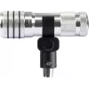 Lámpara para parrilla Schwaiger GLED0030 negro plata aluminio goma batería 0,5 W