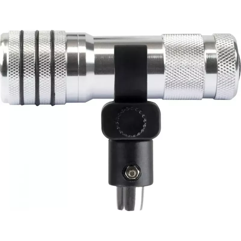 Lámpara para parrilla Schwaiger GLED0030 negro plata aluminio goma batería 0,5 W