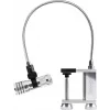 Lámpara para parrilla Schwaiger GLED0030 negro plata aluminio goma batería 0,5 W