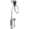 Lámpara para parrilla Schwaiger GLED0030 negro plata aluminio goma batería 0,5 W