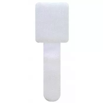 Organizador de cables Schwaiger KMWC2010, clips de pared para cables, blanco 10 uds.