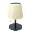 Lámpara de mesa SCHWAIGER TILA0166 LED 13×0,18 W táctil, batería 1800 mAh, 5 V, negro/blanco