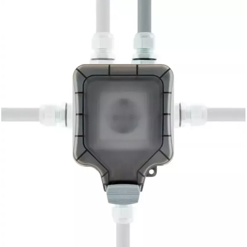 Toma de corriente Schwaiger SOAD0100 gris IP66 230V 16A