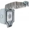 Toma de corriente Schwaiger SOAD0100 gris IP66 230V 16A