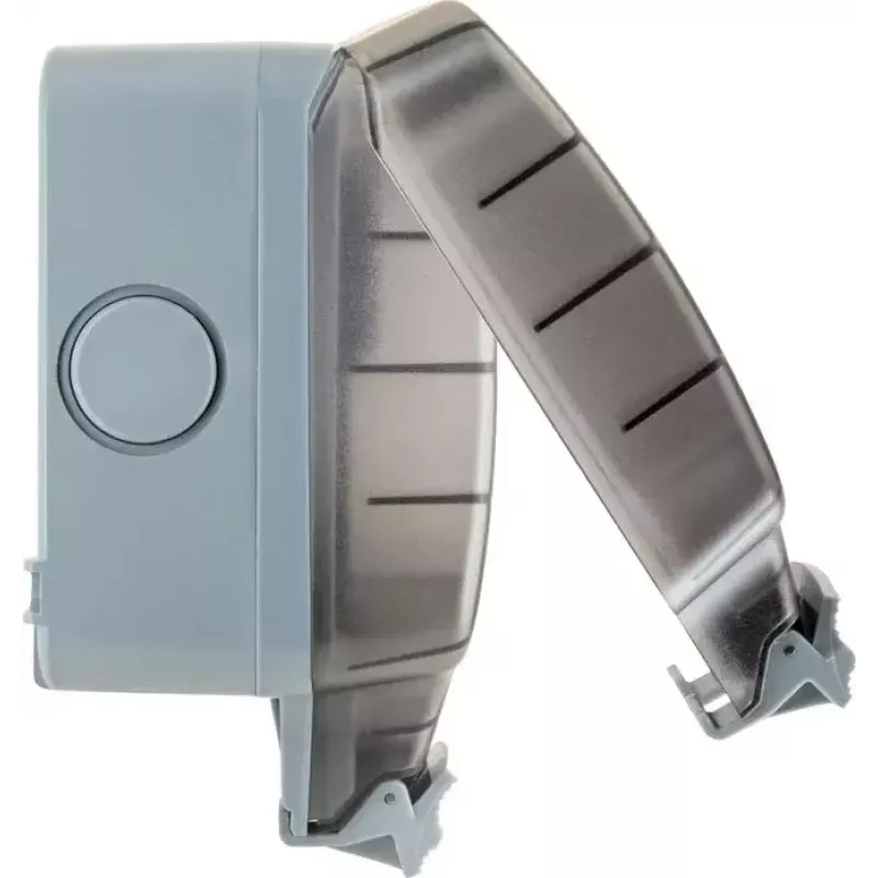 Toma de corriente Schwaiger SOAD0100 gris IP66 230V 16A