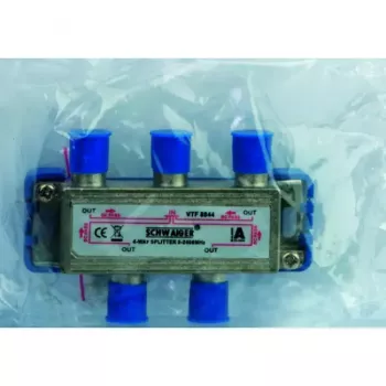 Splitter de cable Schwaiger VTF8844 241 rango de frecuencia 5 - 2400 MHz