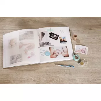 Álbum de fotos Walther Design UE-134 gris 50 hojas