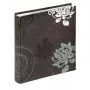 Álbum de fotos Walther Design Grindy ME201B negro gris 200 hojas 11,5x15,5cm