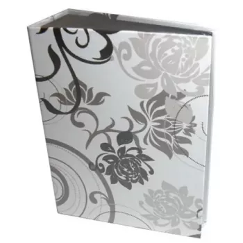 Álbum de fotos Walther Design Grindy negro gris 100 hojas 10 x 15