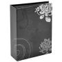 Álbum de fotos Walther Design Grindy negro gris 100 hojas 10 x 15