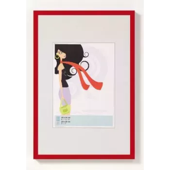 Marco de fotos Walther Design New Lifestyle 30 x 40 rojo