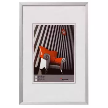 Marco de fotos Walther Design 20x30 plata