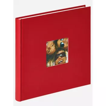 Álbum de fotos Walther Design Fun rojo 40 hojas M